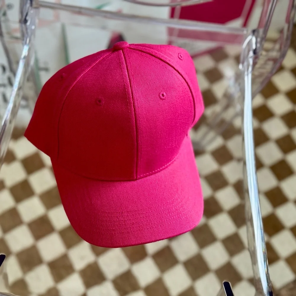 NWOT Pink Baseball Hat